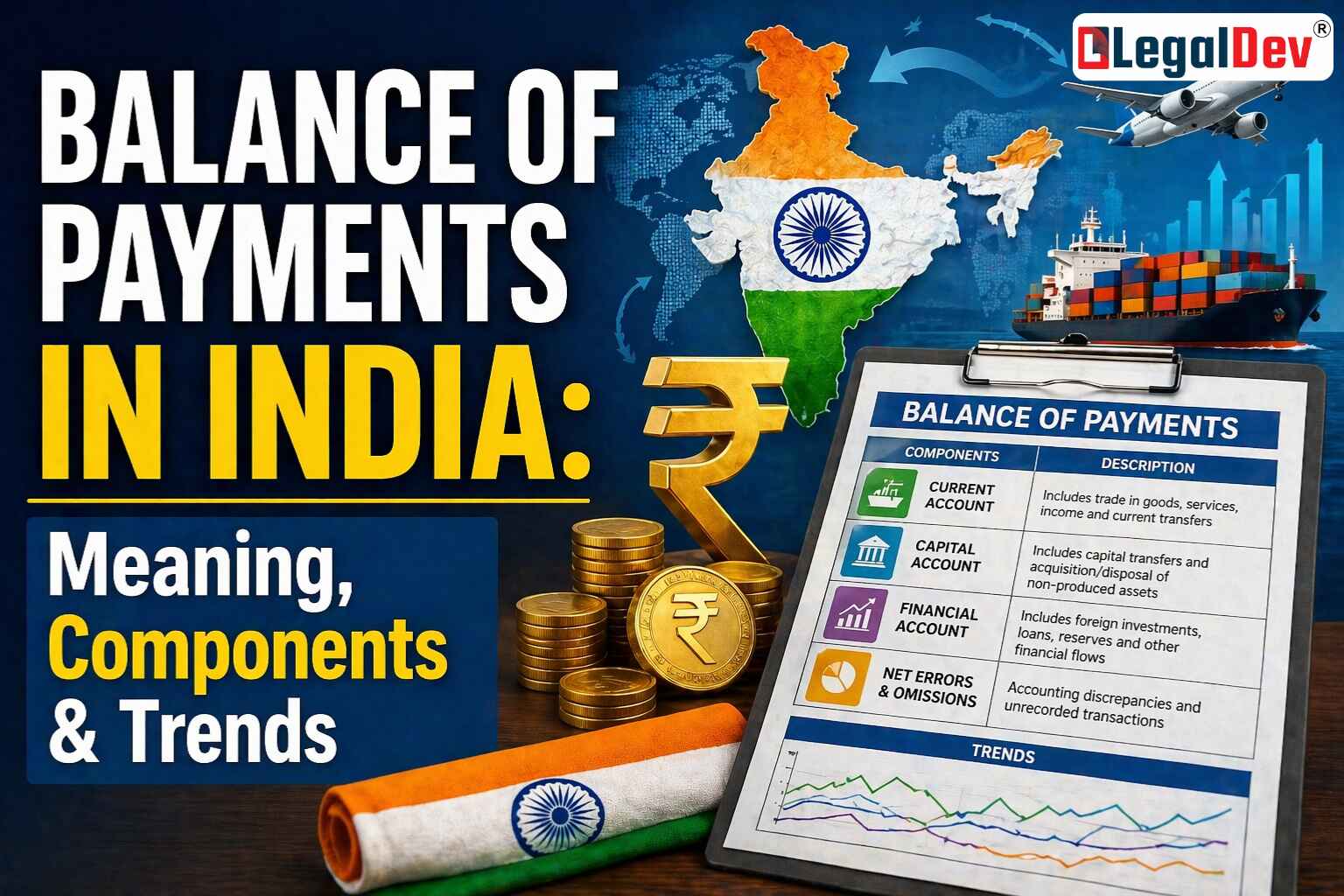 Balance of Payments in India: Meaning, Components & Trends